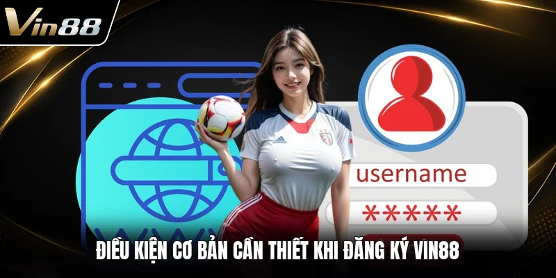 Điều kiện cơ bản cần thiết khi đăng ký VIN88 
