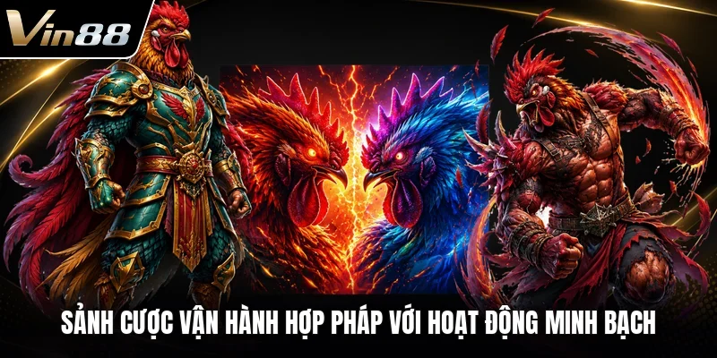 Sảnh cược vận hành hợp pháp với hoạt động minh bạch
